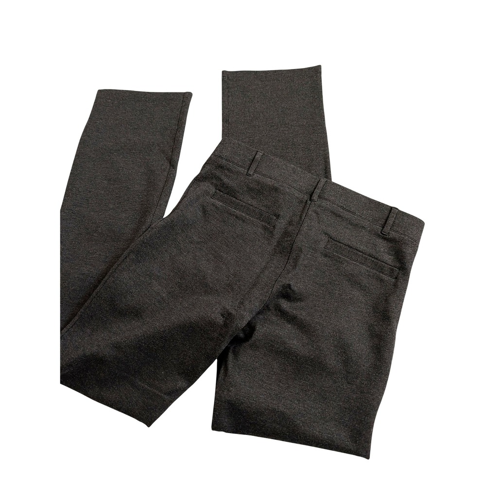 Betabrand Classic DPYP Dress Pant Yoga Pant Straight Leg Charcoal Gray Small NEW - Picture 10 of 12